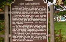 Fort Koshkonong Marker